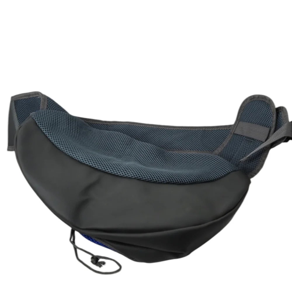 ``P25577 NNT Red and Gray Pet Carrier Shoulder Dog Sling Bag